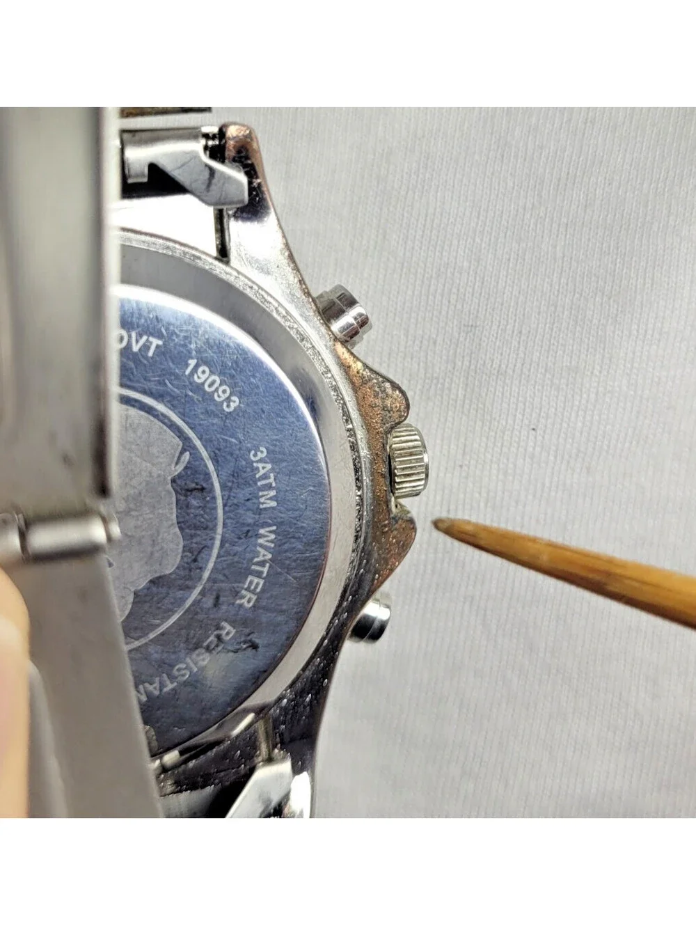 Stauer 19093 Compendium Hybrid Watch Mens 47mm Analog Digital Chronograph